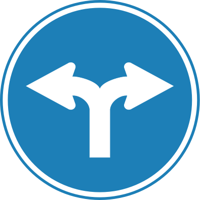 395px-korean Traffic Sign - Strategic Destination: Vision, Mission, And Values. (395x394), Png Download