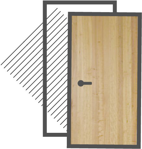 Wood And Fiberglass Doors - Home Door (1126x609), Png Download