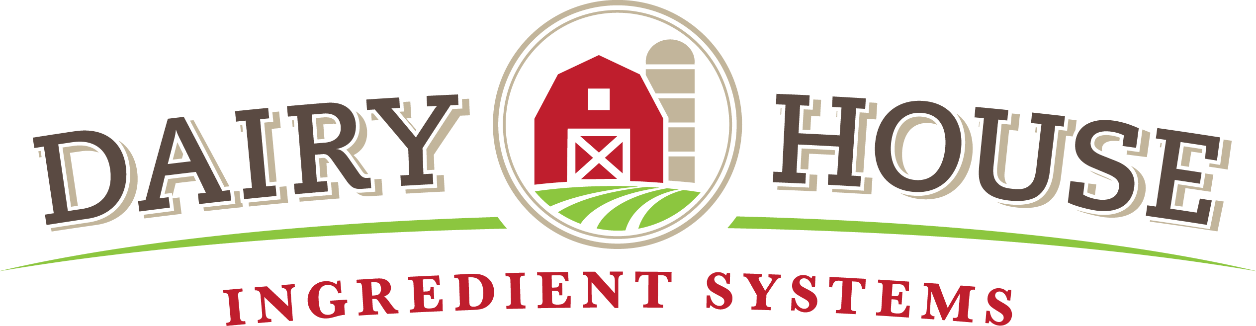 New Dh Logo Color With Shading - Dairy House Logo (2526x656), Png Download