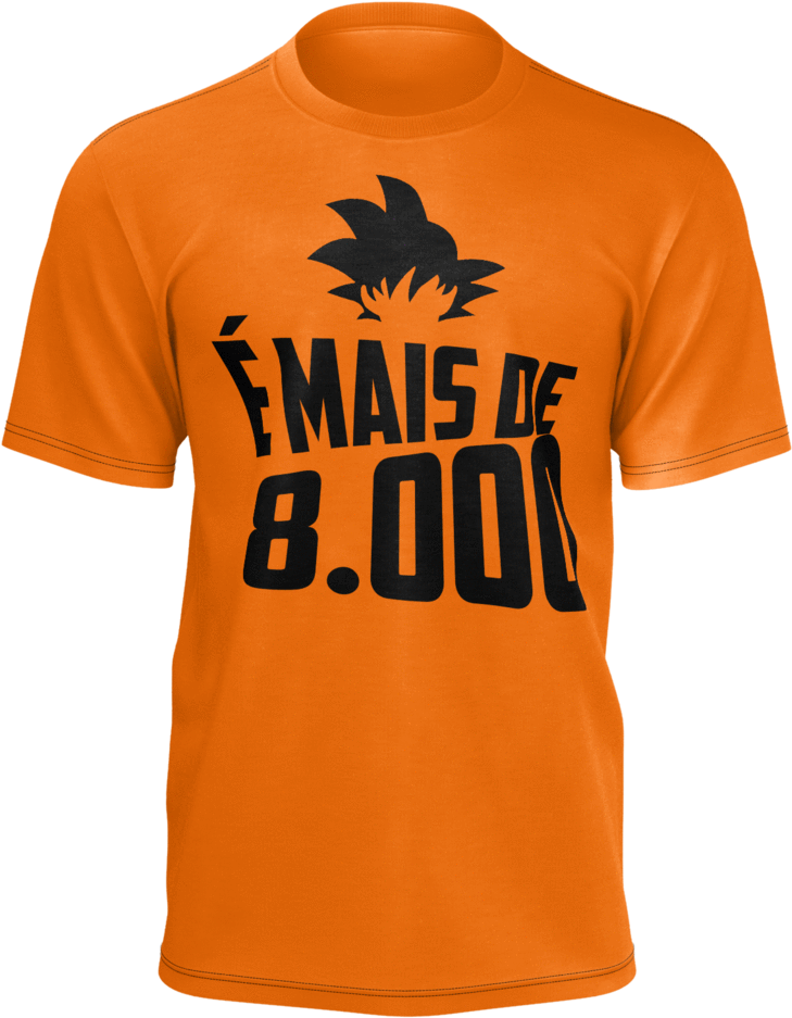 Camisa É Mais De 8 Mil - Orange Bts T Shirt (1024x1024), Png Download