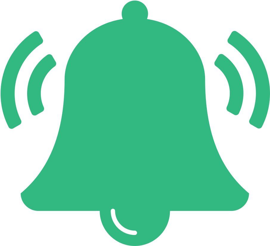 Press Bell Icon Png (962x962), Png Download