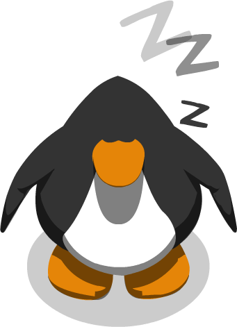 Sleep - Png - Club Penguin Sombrero Png (341x471), Png Download