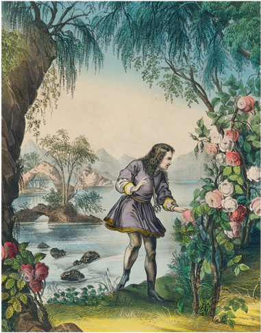 Sleeping Beauty - Bower Of Roses - 1907 11 Oz Ceramic Mug (500x500), Png Download