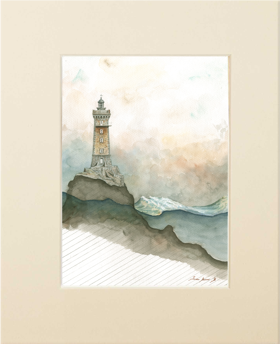 16x11" Inches - " - Lighthouses Art (1229x1300), Png Download