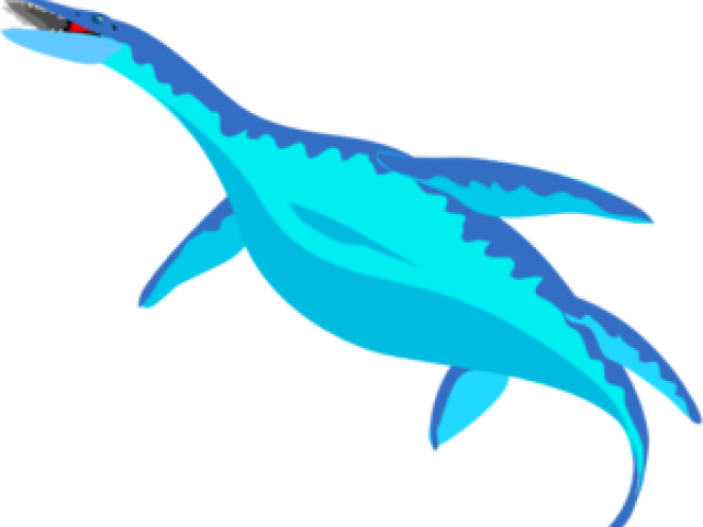 Sea Dinosaur Clip Art (600x458), Png Download
