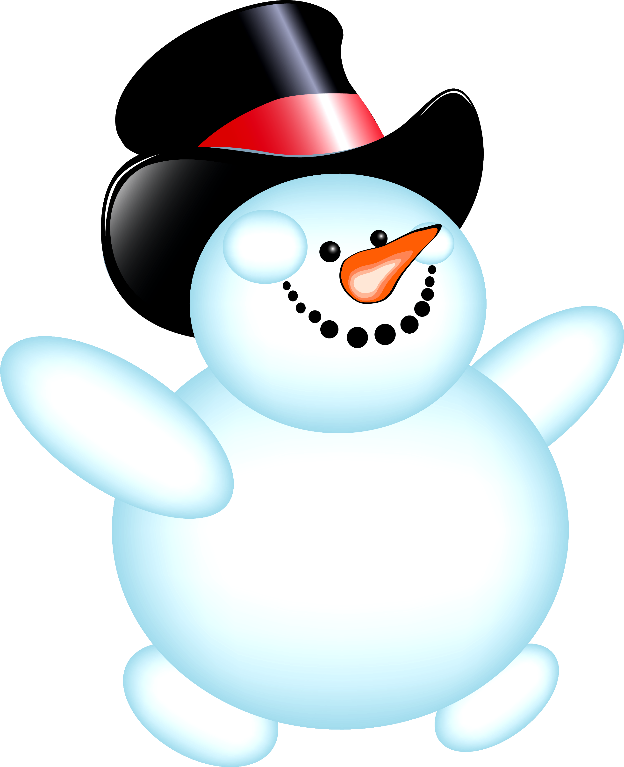 Clipart Black And White Library Amazing Making A Snowman (2622x3198), Png Download