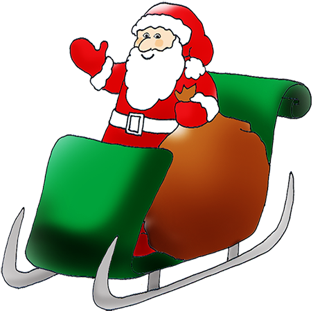 Christmas Clip Art - Santa Claus Clip Art (477x472), Png Download