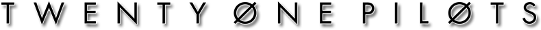 Twenty One Pilots, Music Fan, Fan, - Twenty One Pilots Logo Transparent (800x310), Png Download