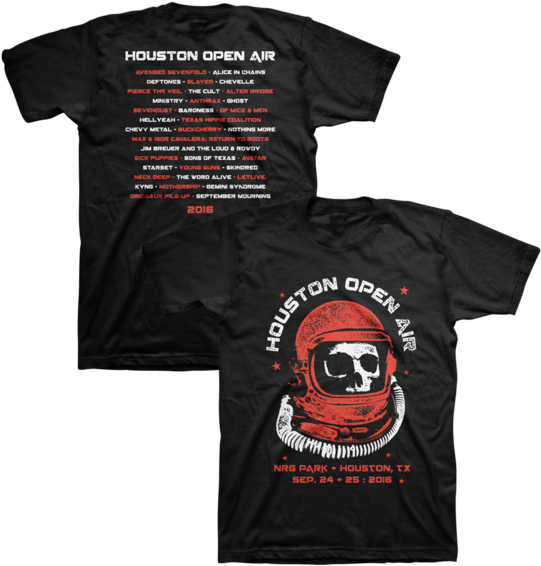 Astro Skull Tee - Me The Horizon T Shirt (600x600), Png Download
