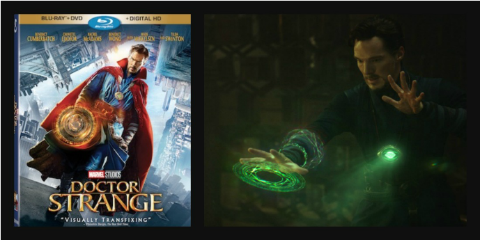 Doctor Strange Now On Digital Hd And Blu-ray - Buena Vista Home Entertaiment Doctor Strange 43471778 (1100x550), Png Download