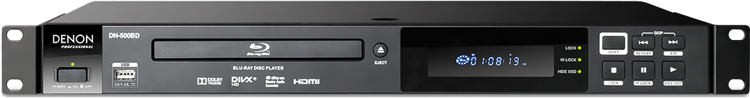 Denon Pro Dn500bd Main - Denon Dn 500bd (1200x430), Png Download