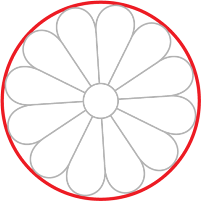 Simple Flower Doodle Makeover - Sunflower Clip Art Black And White (420x420), Png Download