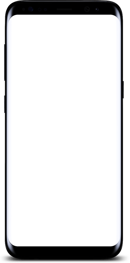Image Of Galaxy S8 With Empty Screen - Emoji Samsung S9 (421x850), Png Download