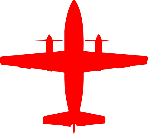 Airplane Jet Aircraft Clip Art Free Cliparts Jets Source - Jetstream Silhouette (500x455), Png Download