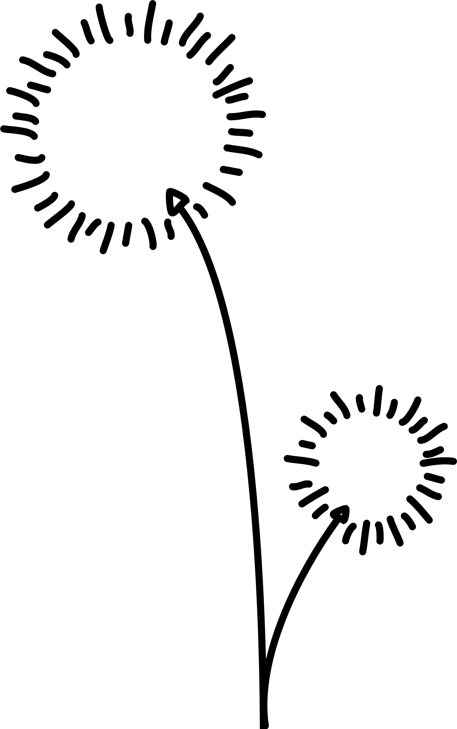 Gardening Wild - Line Art (1877x2992), Png Download