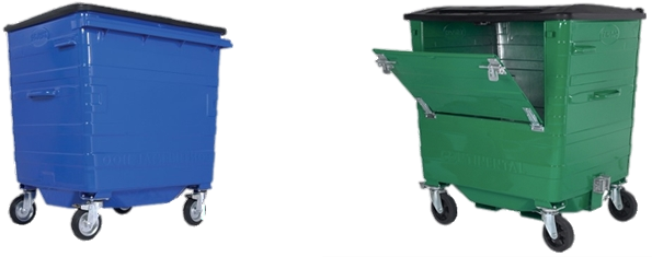 Residential Care Homes, Shops And Businesses Who Have - Recycling Bin (606x243), Png Download