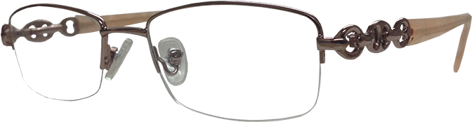 Metal Spectacle Frames - Metal (672x372), Png Download