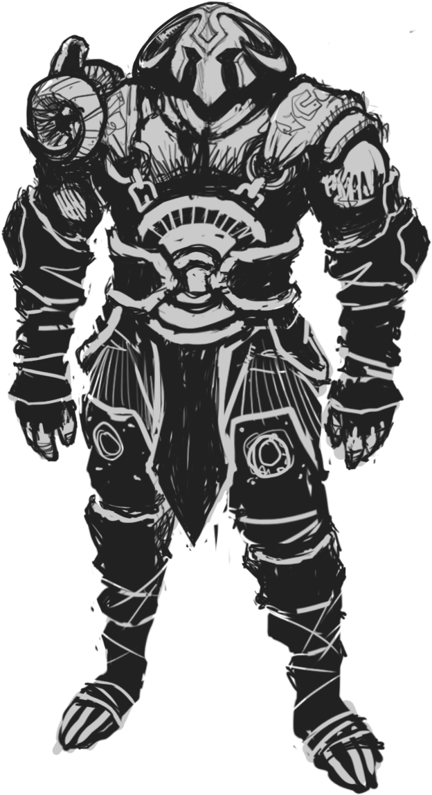 Astronaut Helmet Drawing Easy - Destroyer Marvel Classic (800x1200), Png Download