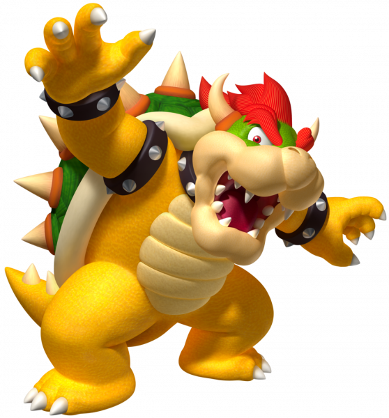 Bowser - Super Mario 3d Bowser (558x600), Png Download