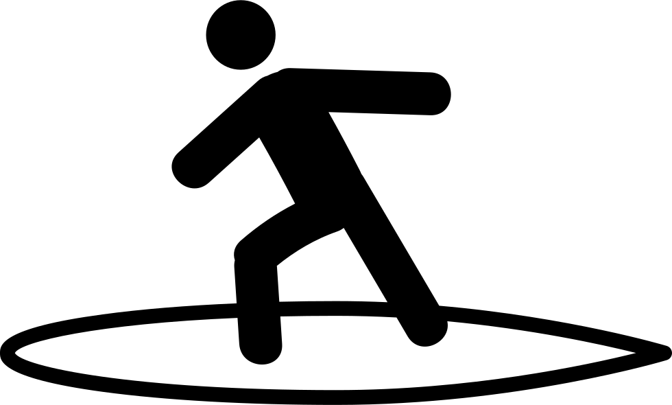 Png File - Surfing (980x590), Png Download