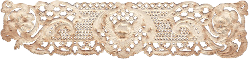 Paper Lace - Lace Vintage Png (854x204), Png Download