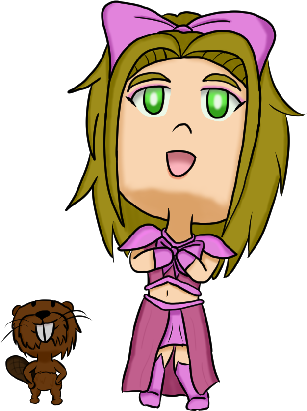 Chibi Ivolice 252 Kb - Cartoon (766x922), Png Download