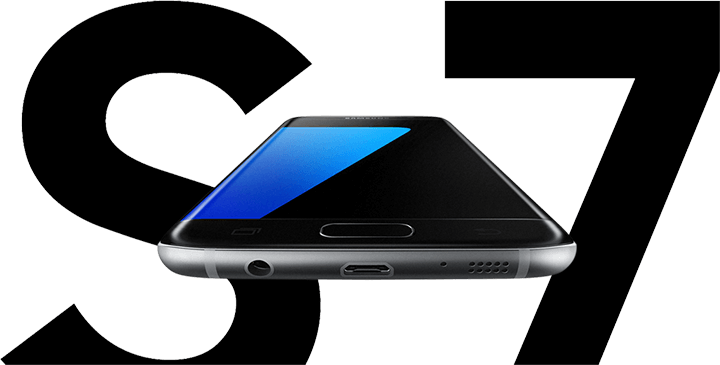 Samsung Galaxy Edge In One Of The Best Android Smartphone - Samsung Galaxy S7 - 32 Gb - Black Onyx - Unlocked - (720x365), Png Download