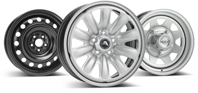 Wheels - Plechove Disky (673x345), Png Download