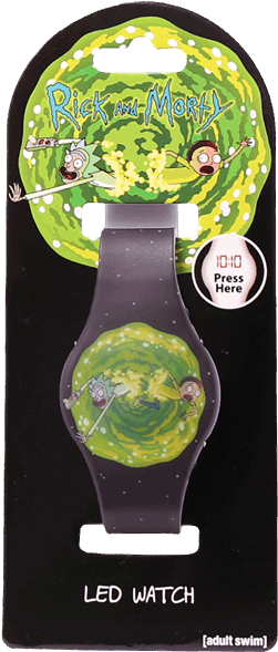 Rick And Morty Watch (600x600), Png Download