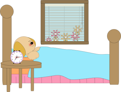 Dog Clip Art - Good Morning Clip Art (417x316), Png Download