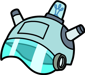 Turbulent Juice Tube - Rick And Morty Snuffles Helmet (359x359), Png Download