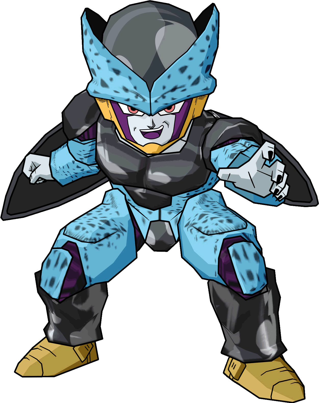 X Bape - Dragon Ball Z Cell Bape (500x571), Png Download