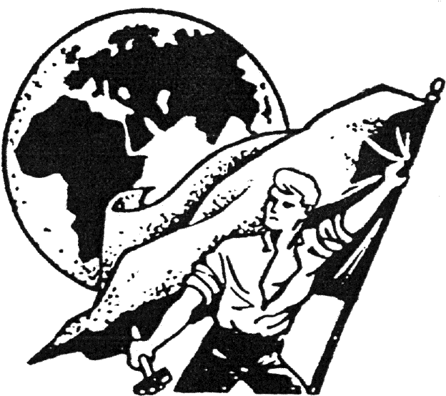 10345352 - >> - International Workingmen's Association Logo (642x567), Png Download