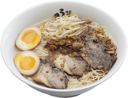 Garlic Ramen - Ramen (600x500), Png Download
