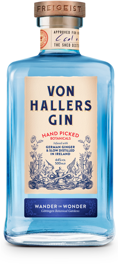 Beverage - Von Haller Von Hallers Gin (400x900), Png Download