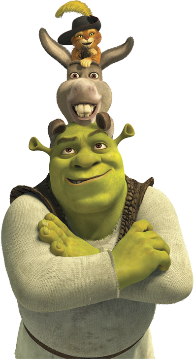 Central Photoshop Imagens Png Fundo Transparente Shrek - Shrek Forever After (394x729), Png Download