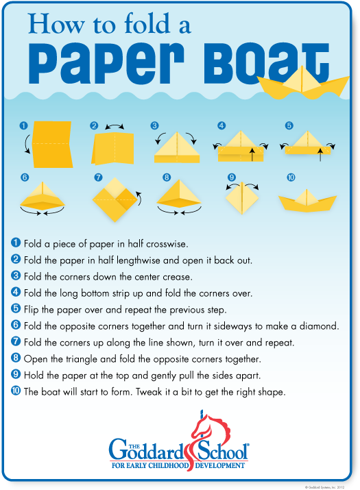 Make A Paper Boat With Your Children Will It Sink Or - Make A Paper Penny Boat (549x737), Png Download