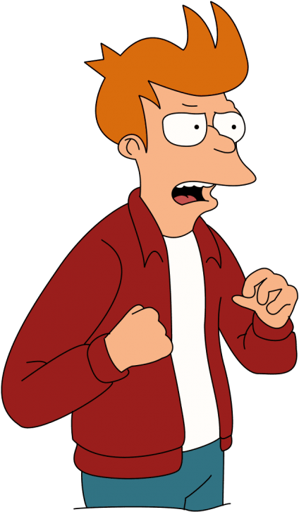 Free Png Futurama Fry Png Images Transparent - Philip J Fry Transparent (480x755), Png Download