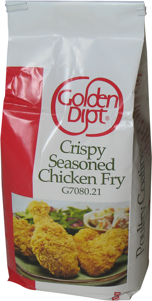 Golden Dipt Crispy Seasoned Chicken Fry (1200x1200), Png Download