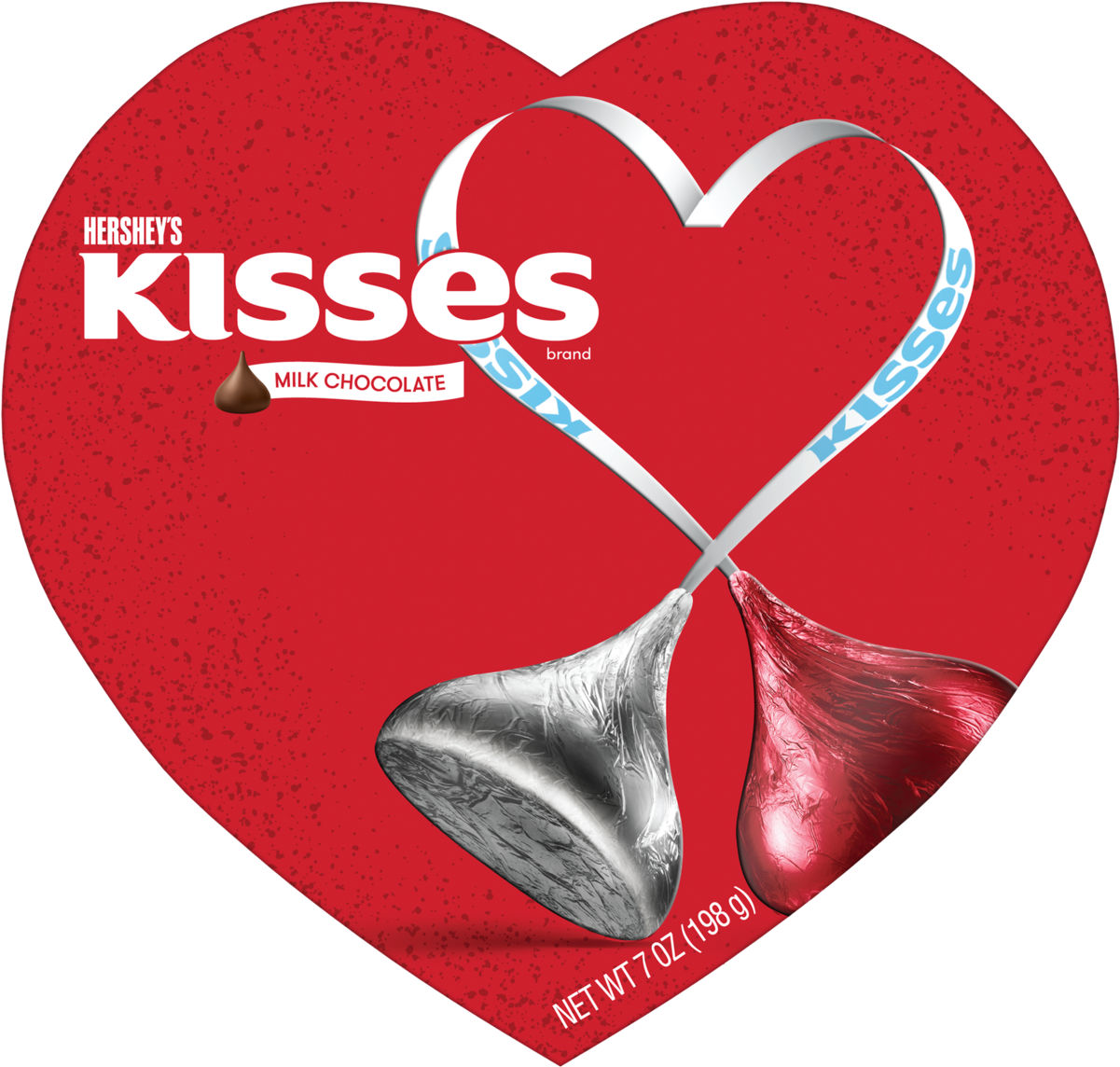 Hersheys Kisses Heart Box (1200x1200), Png Download
