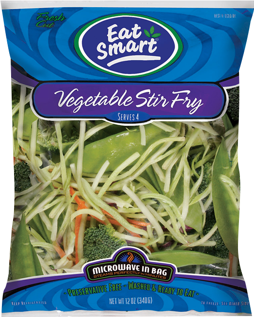 Stir Fry Veggies In A Bag (527x748), Png Download