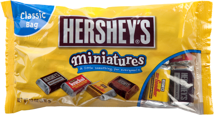 Hershey Chocolate Miniatures Are A Delicious Assortment - America Most Famous Chocolate (930x500), Png Download
