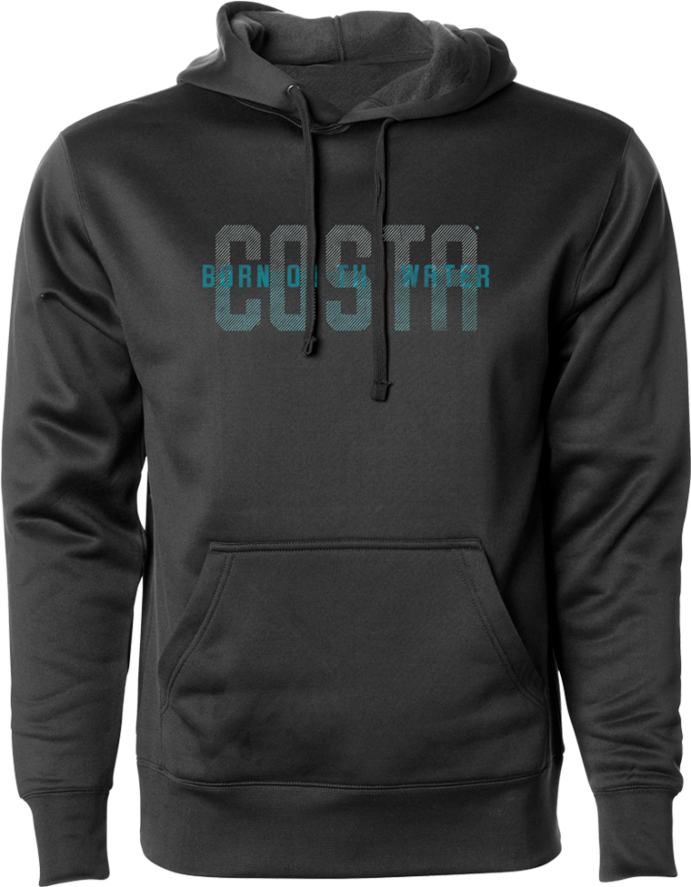 Costa Del Mar Champion In Black, Size S, Angle - Hoodie (2000x1000), Png Download