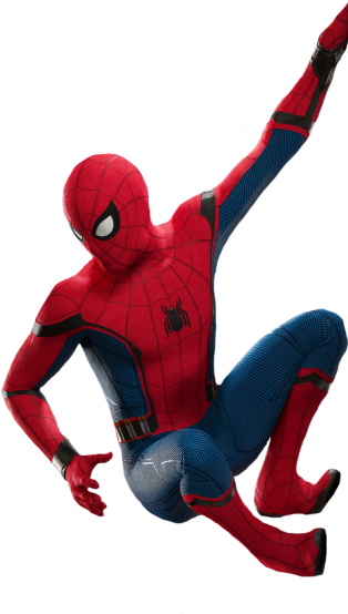 Spider-man Homecoming Render Comments - Spider Man Homecoming No Background (404x600), Png Download