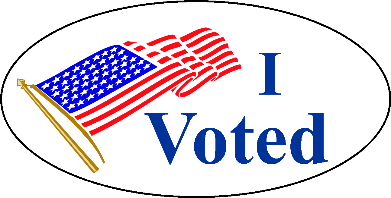 Download Transparent I Voted Sticker - 113 1133568 I Voted Sticker Png 