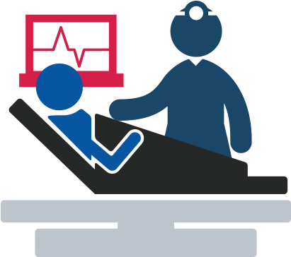 Hospital Clipart Hospital Stay - Ultrasound Symbol (414x370), Png Download