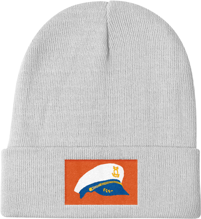 Captain's Hat Beanie - Beanie (1000x1000), Png Download