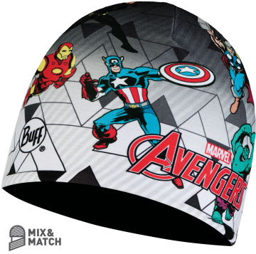 Buff Superheroes Jr Microfiber Polar Hat Buff One Size (380x380), Png Download