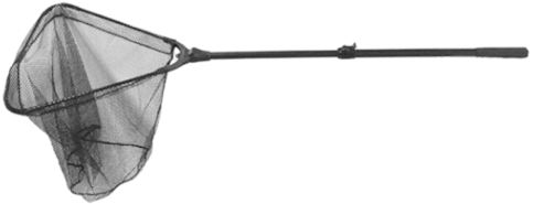 Frabill Folding Net 22'x20' Frb3609 - Frabill Folding Net With Telescoping Handle 18"x16" (600x375), Png Download