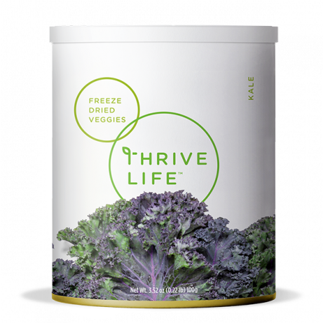 Kale - Freeze Dried - Sweet Corn Freeze Dried By Thrive Life 10 Size Can (736x460), Png Download